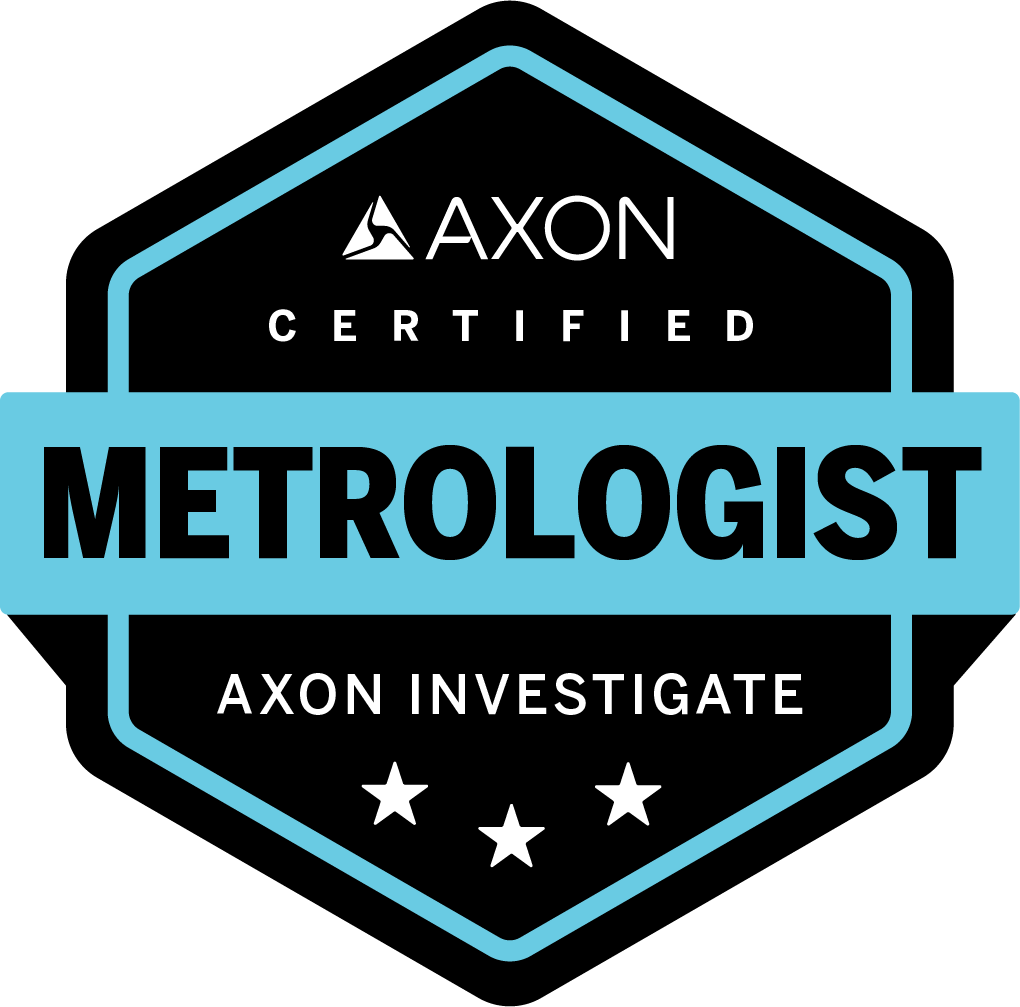 Axon Investigate Certificate Metrologist